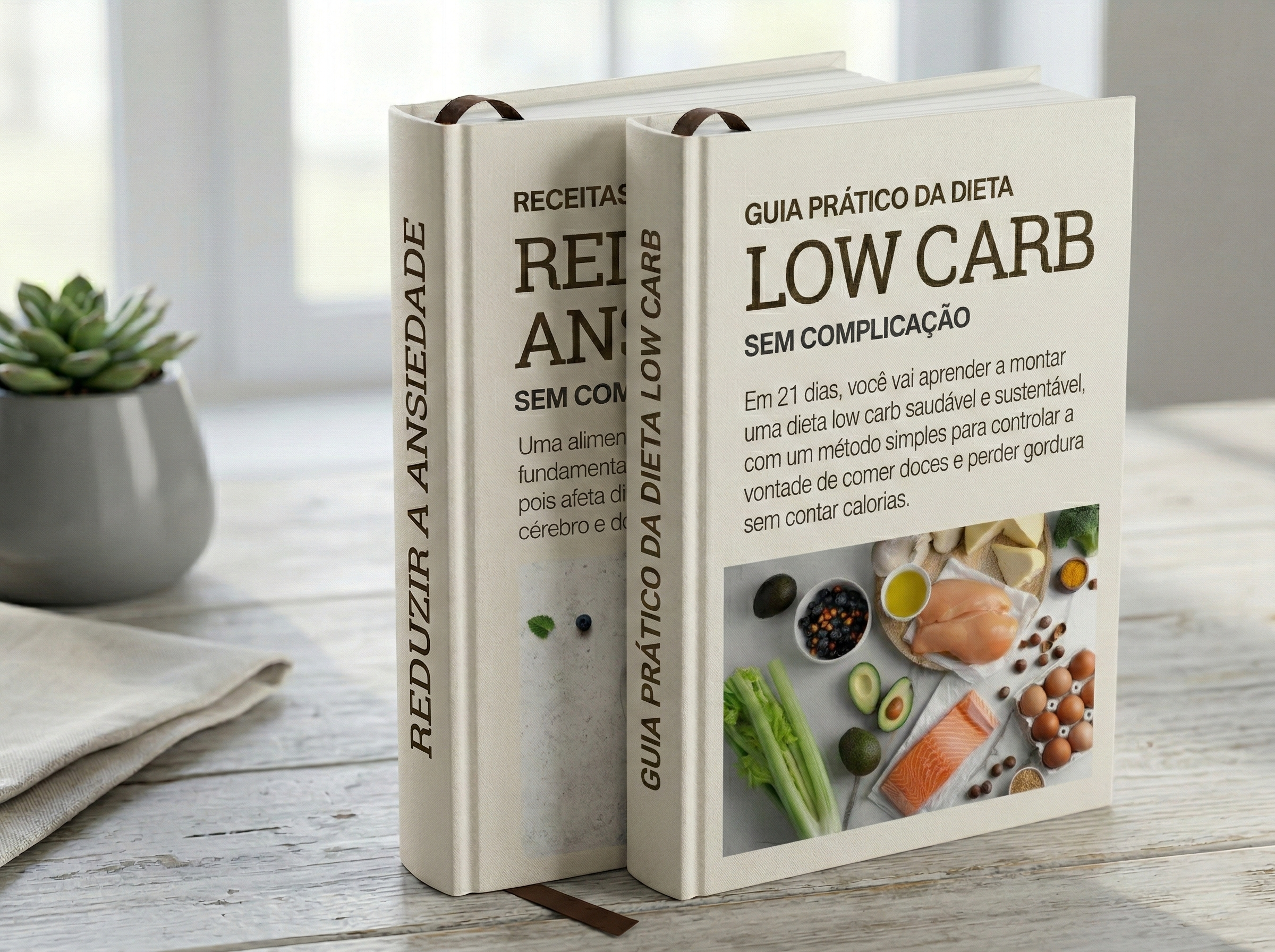 Receitas + Método simples para emagrecer comendo bem. LOW CARB SEM COMPLICAÇÃO (E-BOOK + BÔNUS)